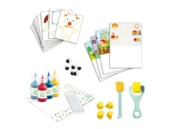 Djeco DJ09880 - Peinture Pour Les Petits - Les Aventures Des Doudous -Petit Monde Soldes djeco dj09880 peinture pour les petits les aventures des doudous 1600 2