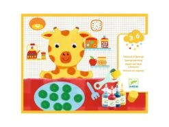 Djeco DJ09880 - Peinture Pour Les Petits - Les Aventures Des Doudous -Petit Monde Soldes djeco dj09880 peinture pour les petits les aventures des doudous 1600 3