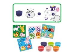 Djeco DJ09894 - Pâte à Modeler - Ronds De Pâte -Petit Monde Soldes djeco dj09894 pate a modeler ronds de pate modelages 1600 2