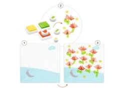 Djeco DJ09950 - Tampons Pour Les Petits - Avec Des Fleurs -Petit Monde Soldes djeco dj09950 tampons pour les petits avec des fleurs 1600 4