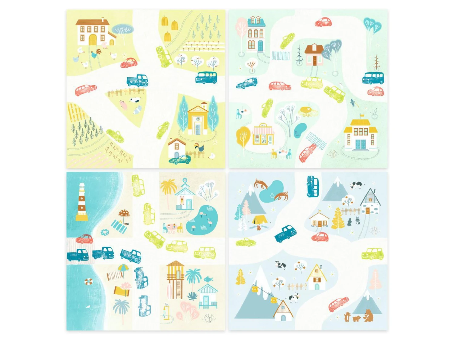 Djeco DJ09952 - Tampons Pour Les Petits - Circulation 4 Djeco DJ09952 - Tampons Pour Les Petits - Circulation – Image 2