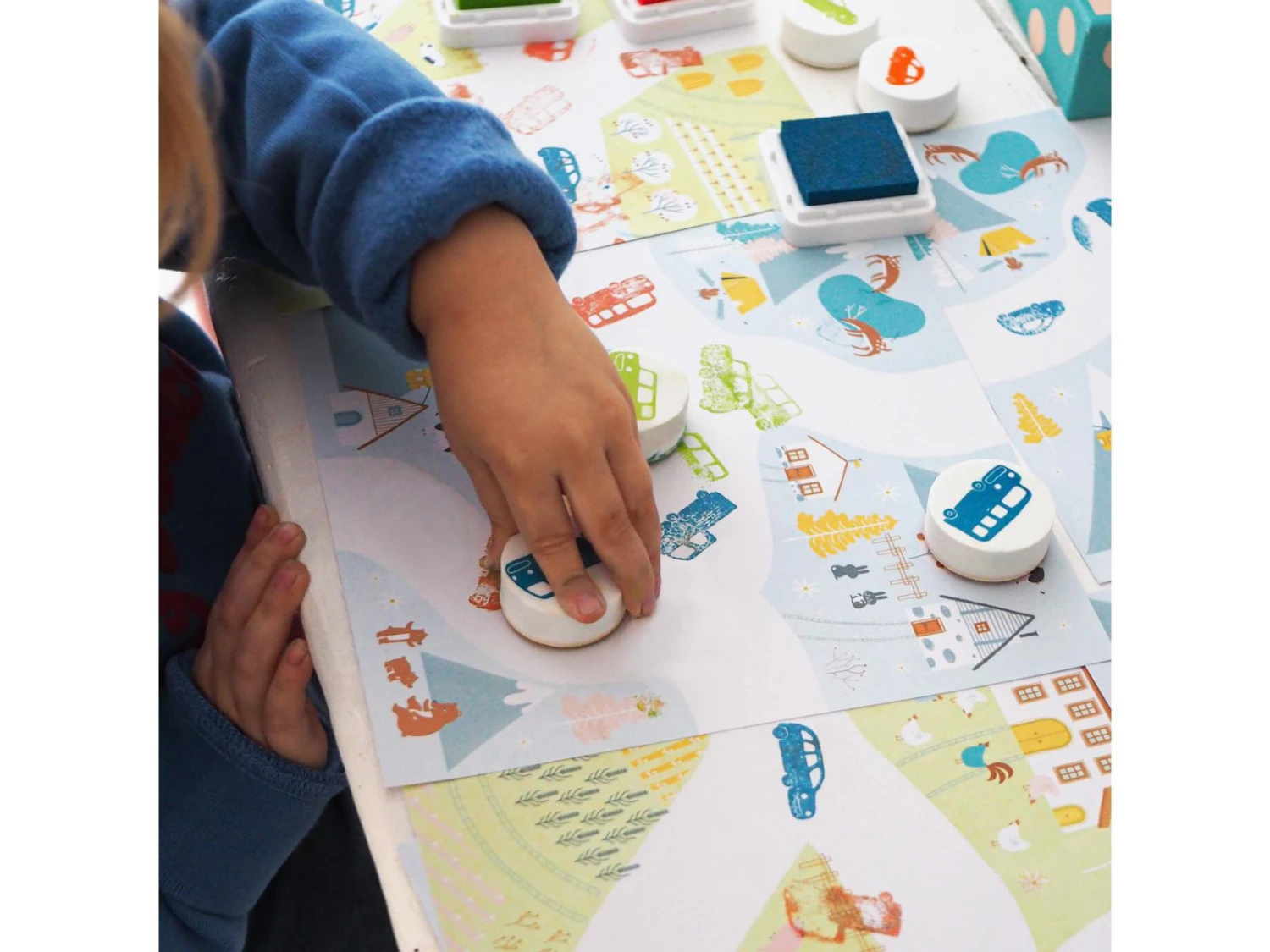 Djeco DJ09952 - Tampons Pour Les Petits - Circulation 7 Djeco DJ09952 - Tampons Pour Les Petits - Circulation – Image 5