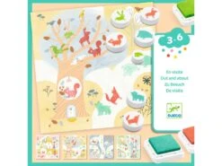 Djeco DJ09953 - Tampons Pour Les Petits - En Visite
