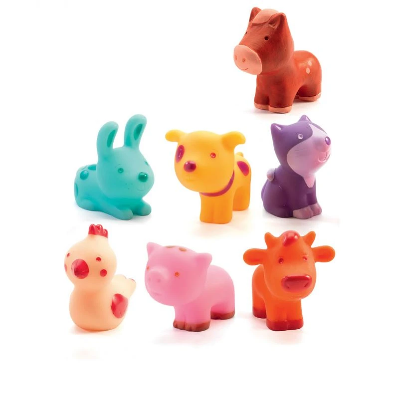 Djeco Figurines Animaux Troopo Farm 3 Djeco Figurines Animaux Troopo Farm
