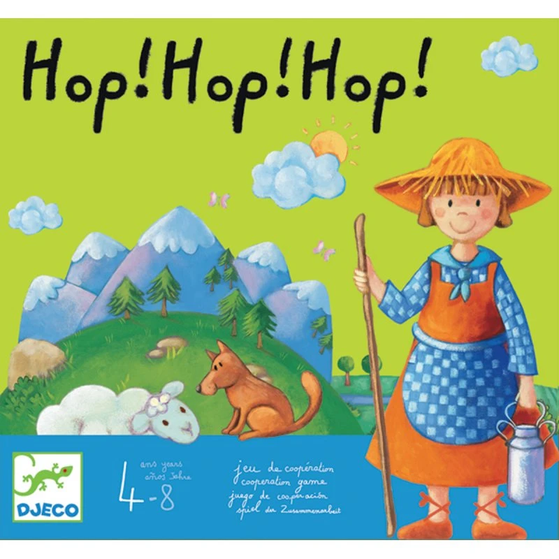 Hop ! Hop ! Hop ! - Jeu De Coopération Djeco 3 Hop ! Hop ! Hop ! - Jeu De Coopération Djeco