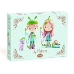 Djeco Lily & Sylvestre - Figurines Tinyly -Petit Monde Soldes lily sylvestre figurines tinyly 2