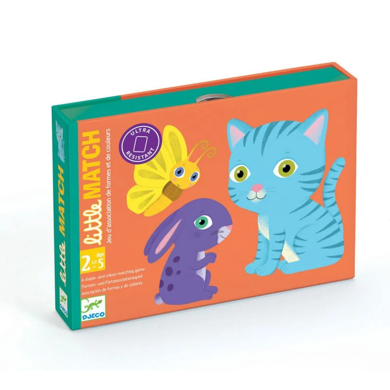 Djeco Little Match - Jeu De Cartes Des Tout-petits 4 Djeco Little Match - Jeu De Cartes Des Tout-petits – Image 2