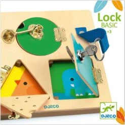 Djeco LockBasic - Jeu De Verrous -Petit Monde Soldes lockbasic jeu de verrous 3