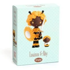 Djeco Louison & Aby - Figurine Tinyly -Petit Monde Soldes louison aby figurine tinyly 1