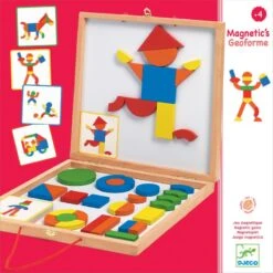Mallette Géoforme Djeco - Jeu Magnétique -Petit Monde Soldes mallette geoforme djeco 2