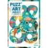 Octopus - Puzz'art Djeco 350 Pièces -Petit Monde Soldes octopus puzz art djeco 350 pieces