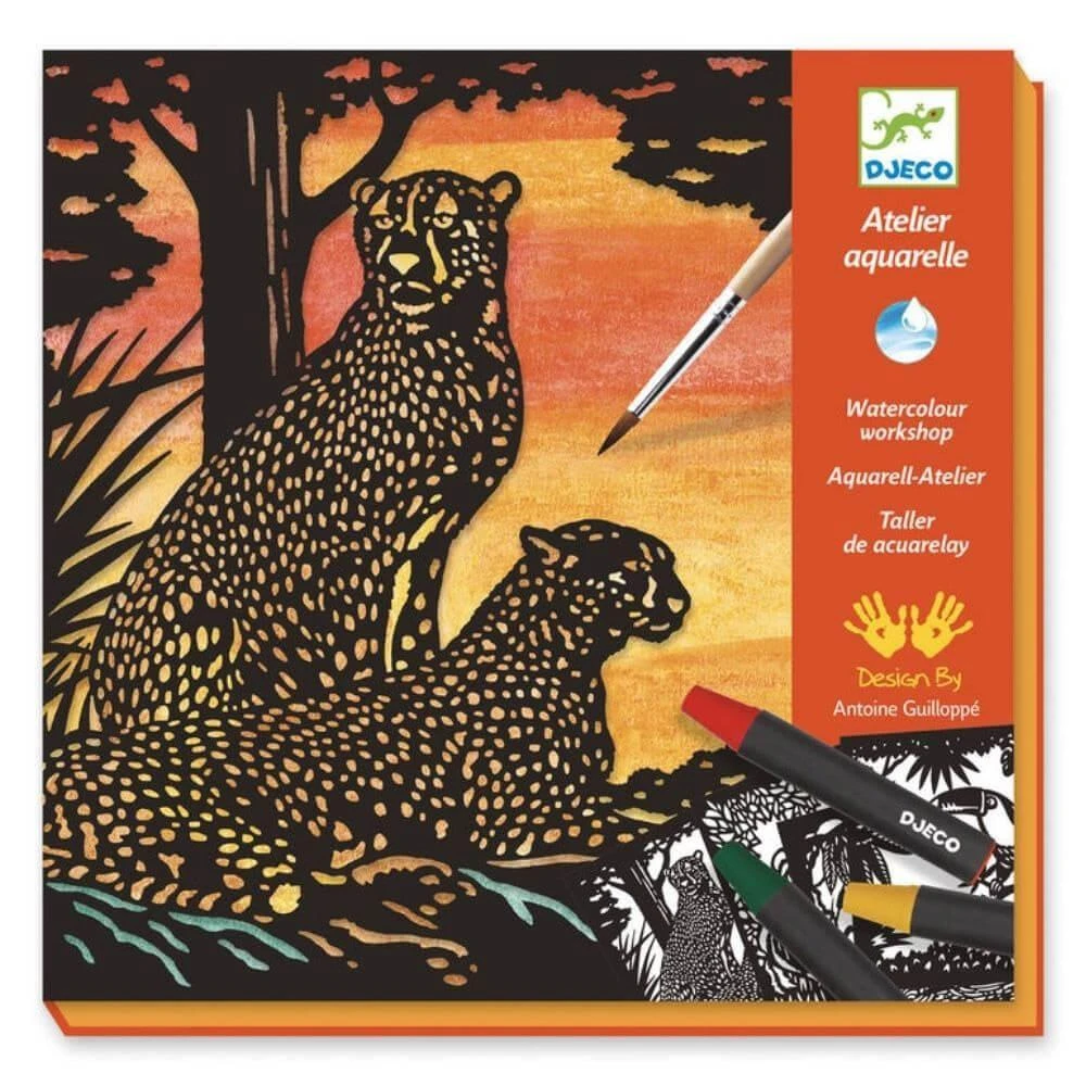 Djeco Atelier Aquarelle : A Contre-jour 3 Djeco Atelier Aquarelle : A Contre-jour