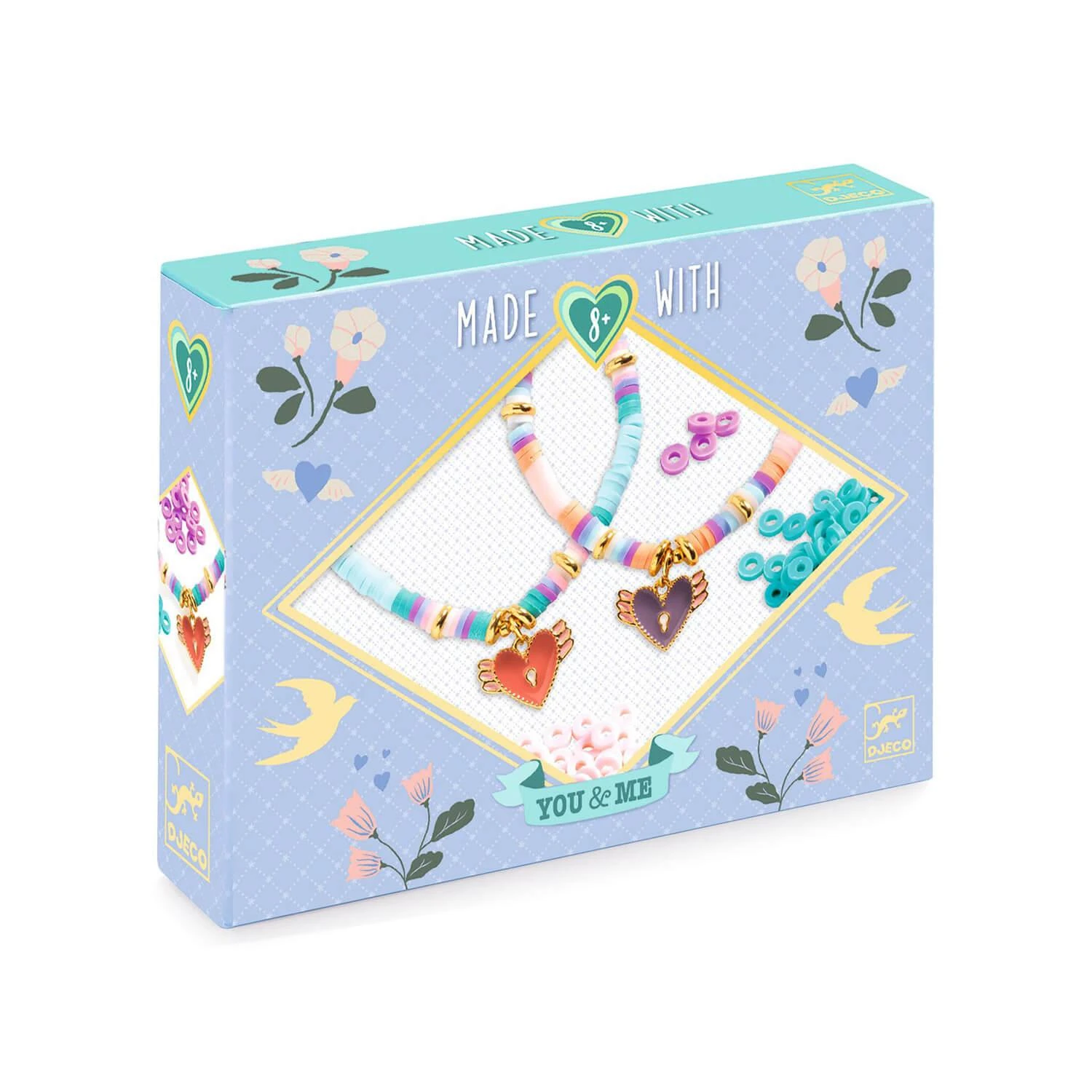Djeco Coffret Perles Et Bijoux You And Me : Heishi Cœurs 3 Djeco Coffret Perles Et Bijoux You And Me : Heishi Cœurs
