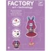 Djeco Broche à Illuminer : Factory : Bunny Girl -Petit Monde Soldes p1 FULL 139