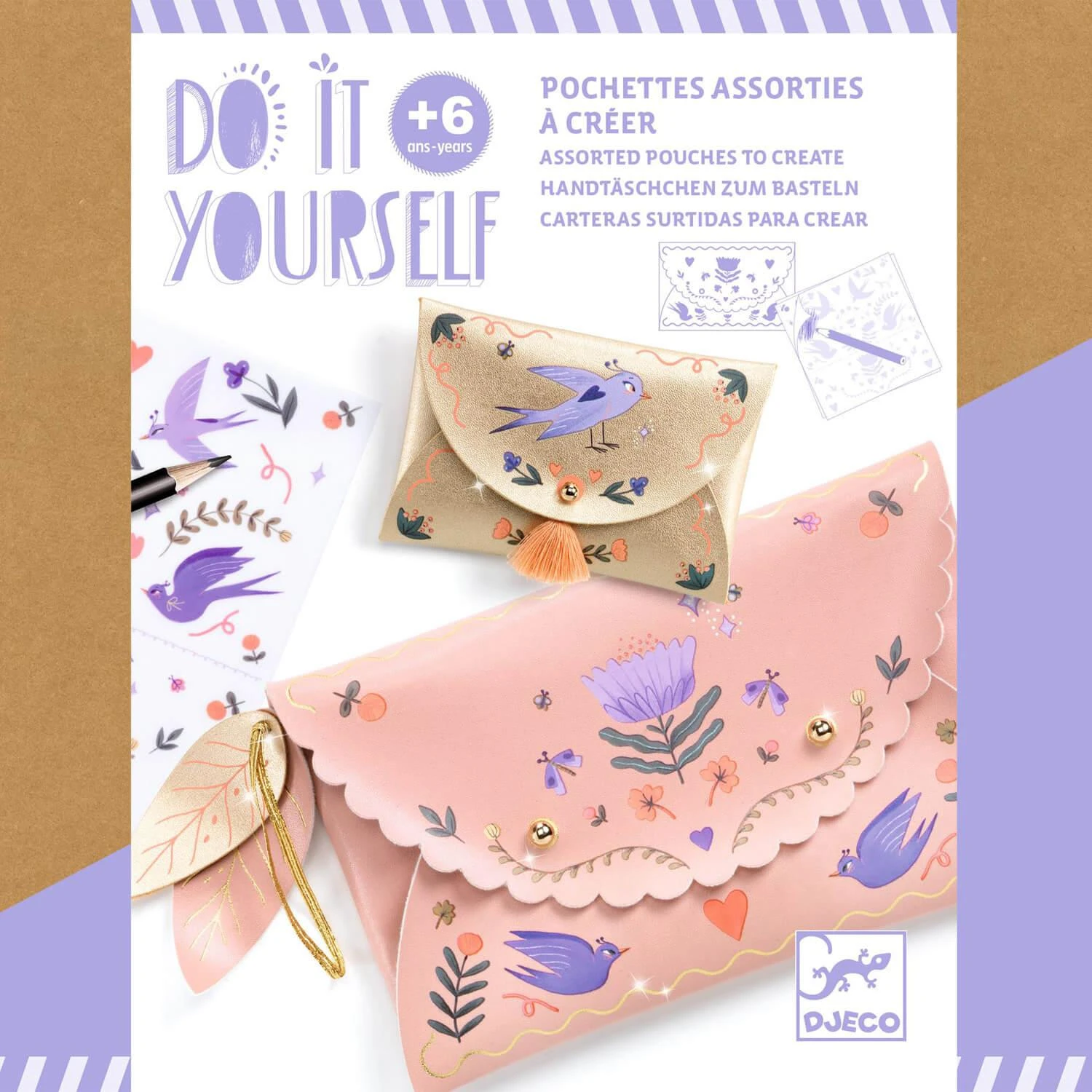 Djeco Kit Créatif Do It Yourself : Sweet Fashionista 3 Djeco Kit Créatif Do It Yourself : Sweet Fashionista