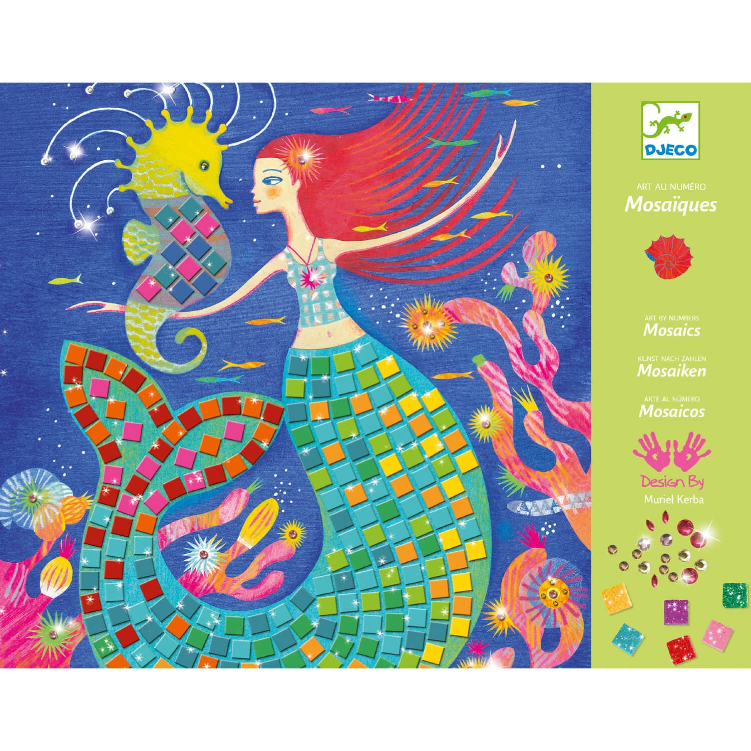 Djeco Coffret Mosaïques : Le Chant Des Sirènes 3 Djeco Coffret Mosaïques : Le Chant Des Sirènes