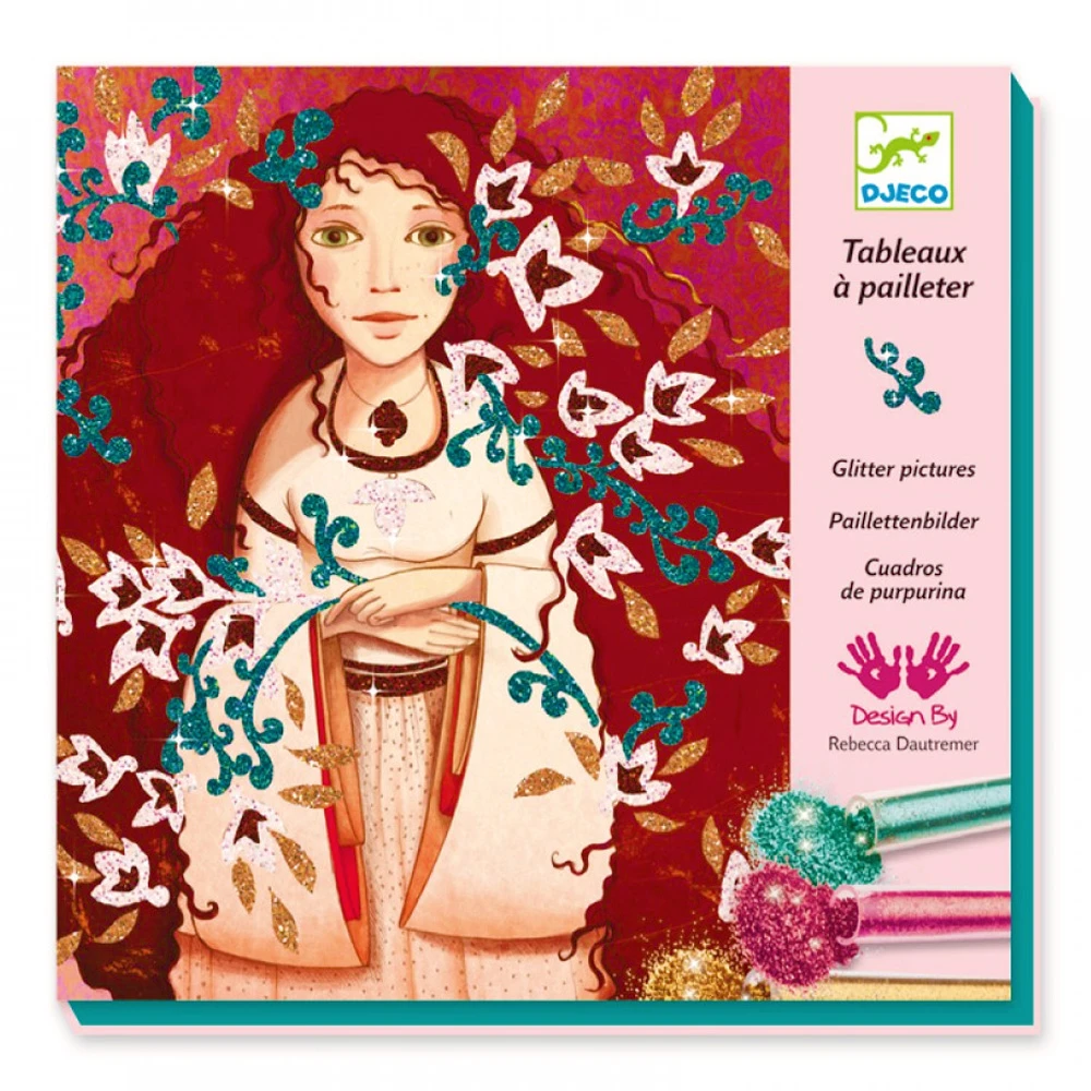 Djeco Tableaux à Pailleter : D'ors Et De Soies 3 Djeco Tableaux à Pailleter : D'ors Et De Soies