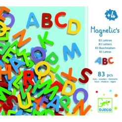 Djeco Lettres En Bois Magnétiques