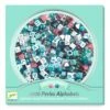 Djeco Coffret Perles Alphabet, Argent 1 Djeco Coffret Perles Alphabet, Argent -Petit Monde Soldes p1 FULL 89
