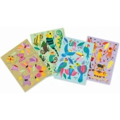 Djeco Pastel à L'huile : Jungle Colorée