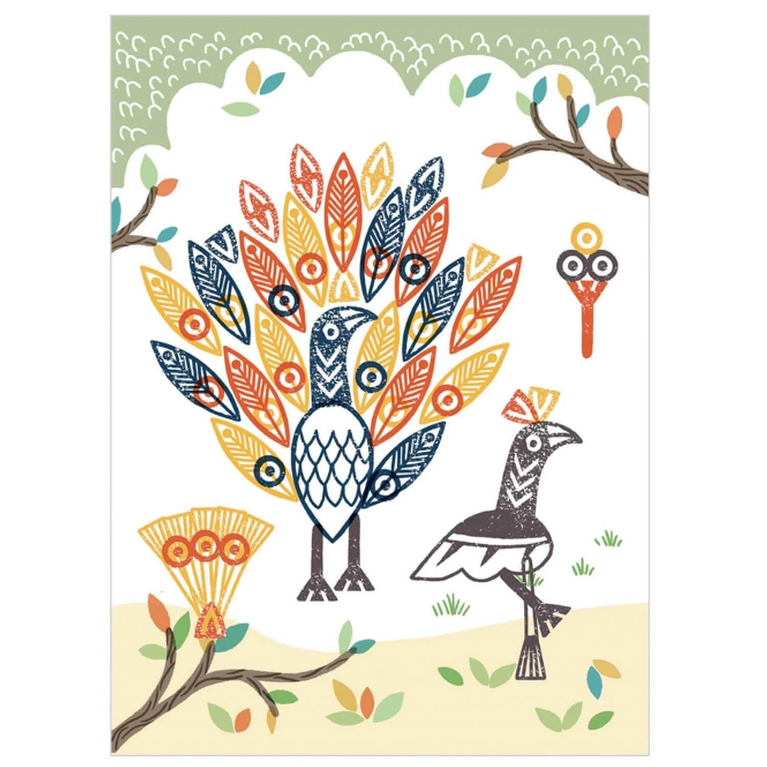 Djeco Tampons Mix And Match : Surprising Animals 4 Djeco Tampons Mix And Match : Surprising Animals – Image 2