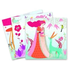 Djeco Atelier Frottage Les Robes De Louna 5 Djeco Atelier Frottage Les Robes De Louna -Petit Monde Soldes p2 FULL 140