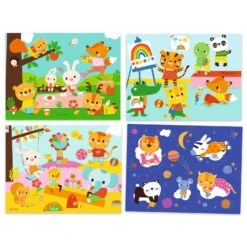 Djeco Activité Collage : Ma Journée 8 Djeco Activité Collage : Ma Journée -Petit Monde Soldes p2 FULL 161