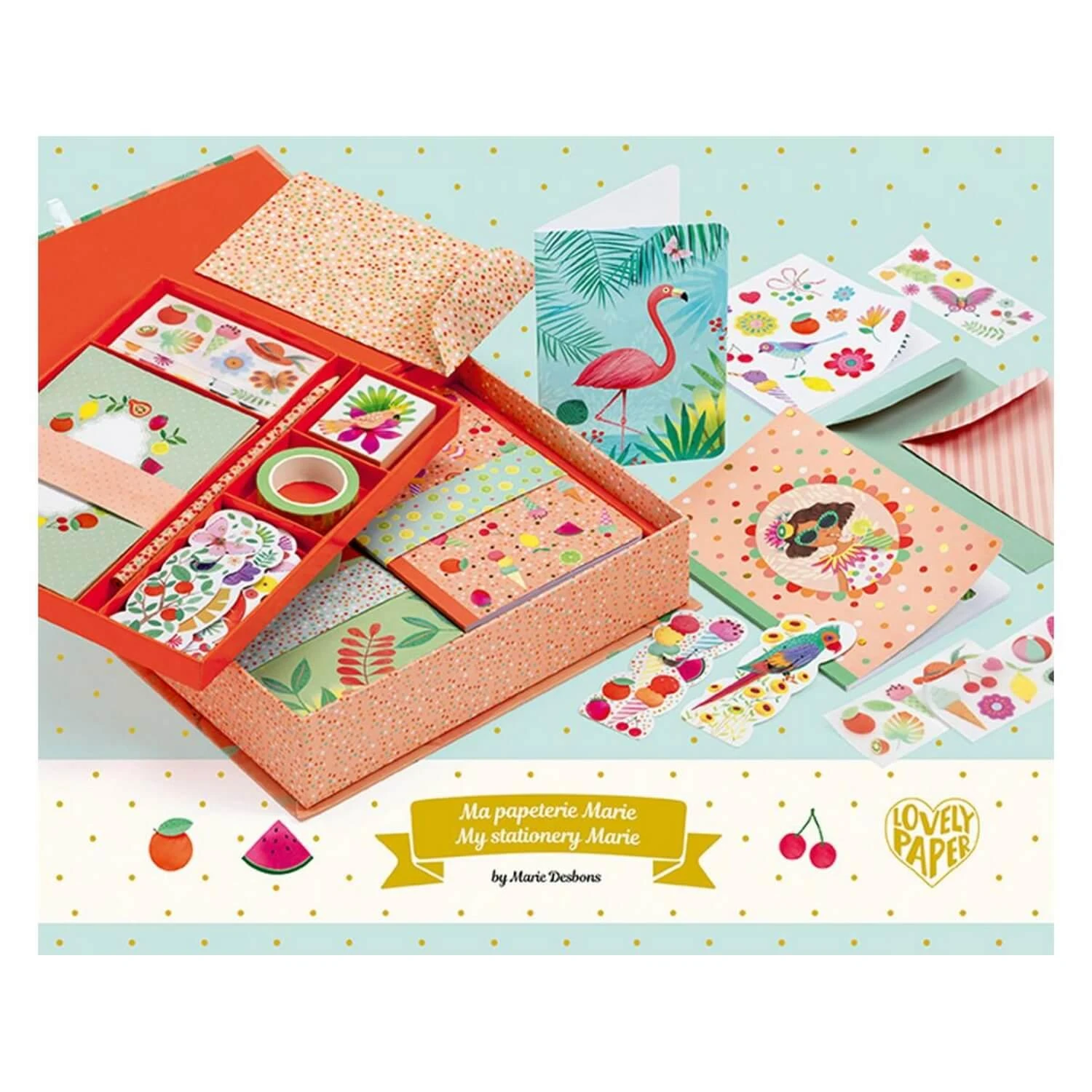 Djeco Papeterie Marie 4 Djeco Papeterie Marie – Image 2