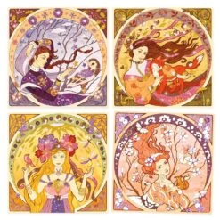 Djeco Tableaux à Pailleter : Divines 9 Djeco Tableaux à Pailleter : Divines -Petit Monde Soldes p2 FULL 31