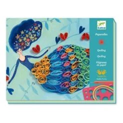 Djeco Atelier Quilling : Volutes En Jupons -Petit Monde Soldes p2 FULL 48