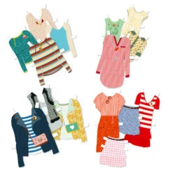 Djeco Kit Créatif Au Bonheur Des Filles : Oh! La Mode : Le Grand Dressing -Petit Monde Soldes p2 FULL 54