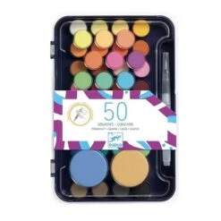 Djeco Peinture : Gouache : Palette D'artiste -Petit Monde Soldes p2 FULL 76