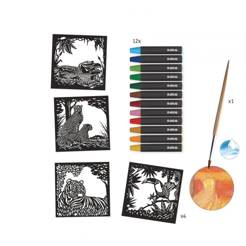 Djeco Atelier Aquarelle : A Contre-jour 4 Djeco Atelier Aquarelle : A Contre-jour – Image 2