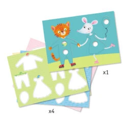 Djeco Feutres Magique : Les Habits D'Elliot Et Zoé 6 Djeco Feutres Magique : Les Habits D'Elliot Et Zoé -Petit Monde Soldes p2 FULL 99