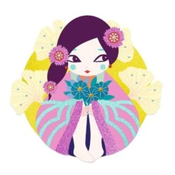 Djeco Tableaux à Pailleter : Onnanoko -Petit Monde Soldes p3 FULL 102