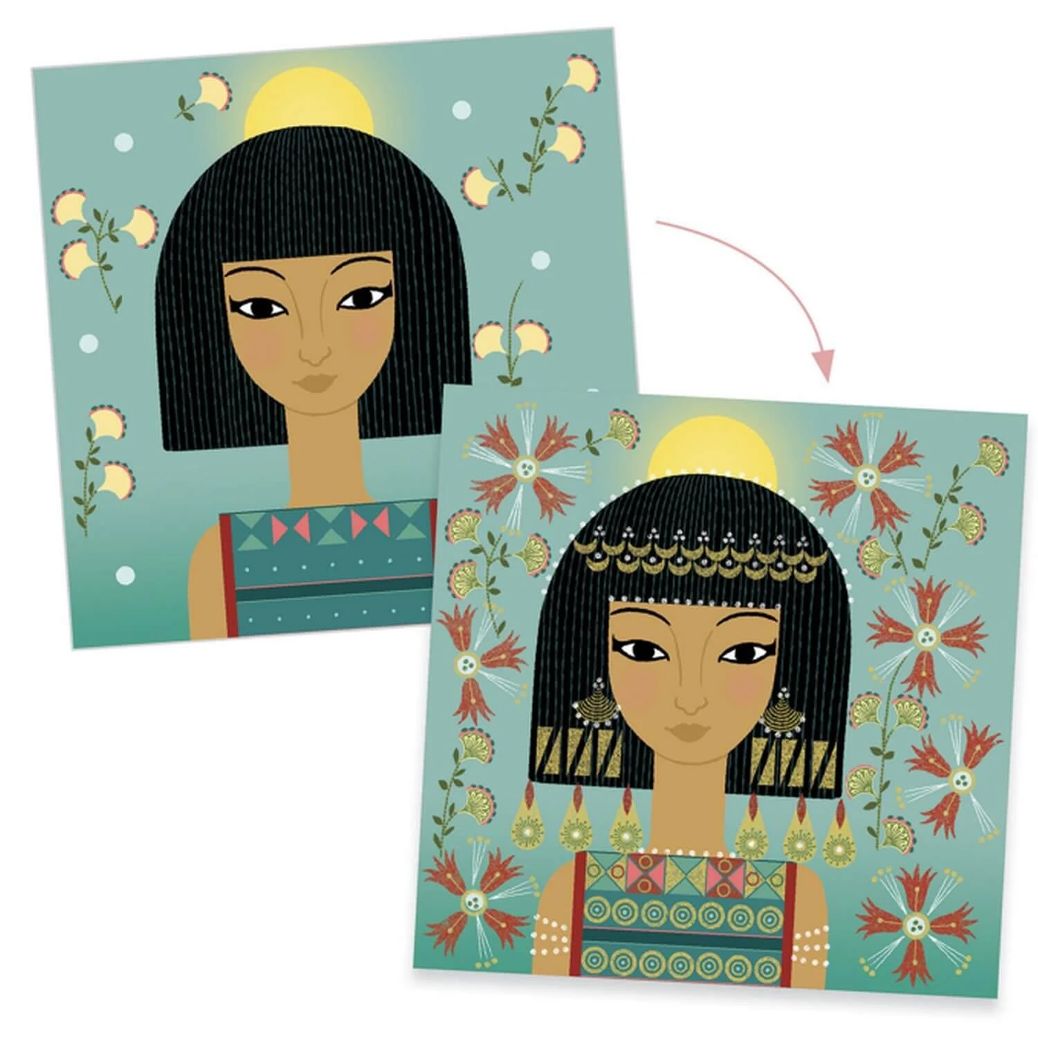 Djeco Tampons : Motifs Et Parures 5 Djeco Tampons : Motifs Et Parures – Image 3