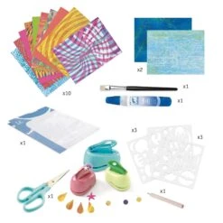 Djeco Coffret Collage : Dessiner Avec Du Papier -Petit Monde Soldes p3 FULL 22