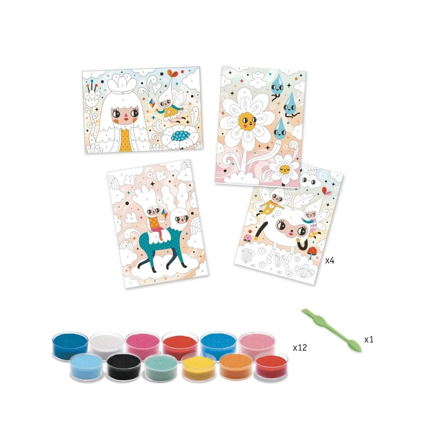 Djeco Sables Colorés : A Croquer 5 Djeco Sables Colorés : A Croquer – Image 3