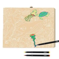 Djeco Mallette : Mes 1ers Feutres Pinceaux -Petit Monde Soldes p3 FULL 27