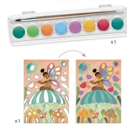 Djeco 6 Activités Créatives : Fairy Box -Petit Monde Soldes p3 FULL 32