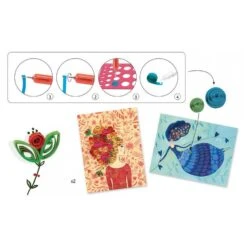 Djeco Atelier Quilling : Volutes En Jupons -Petit Monde Soldes p3 FULL 35