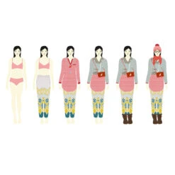 Djeco Kit Créatif Au Bonheur Des Filles : Oh! La Mode : Le Grand Dressing -Petit Monde Soldes p3 FULL 40