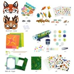 Djeco Kit Créatif : Nature -Petit Monde Soldes p3 FULL 45