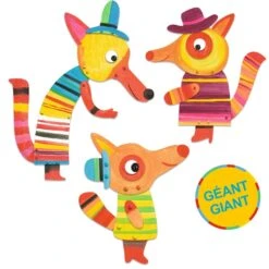 Djeco Coffret De Peinture : La Famille Renard -Petit Monde Soldes p3 FULL 63