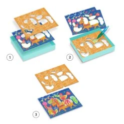 Djeco Coffret De Coloriage : Funambule Et Balles -Petit Monde Soldes p4 FULL 13