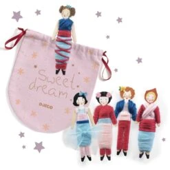 Djeco Coffret Créatif : Poupées à Créer : Sweet Night -Petit Monde Soldes p4 FULL 3