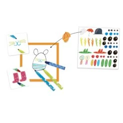 Djeco Coffret Coloriage Et Stickers : Les Animaux Rigolos 9 Djeco Coffret Coloriage Et Stickers : Les Animaux Rigolos -Petit Monde Soldes p4 FULL 5