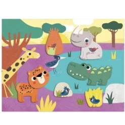 Djeco Premier Collages 10 Djeco Premier Collages -Petit Monde Soldes p4 FULL 56