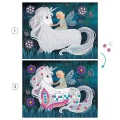 Djeco Coffret Mosaïques : Le Monde Enchanté -Petit Monde Soldes p4 FULL 57