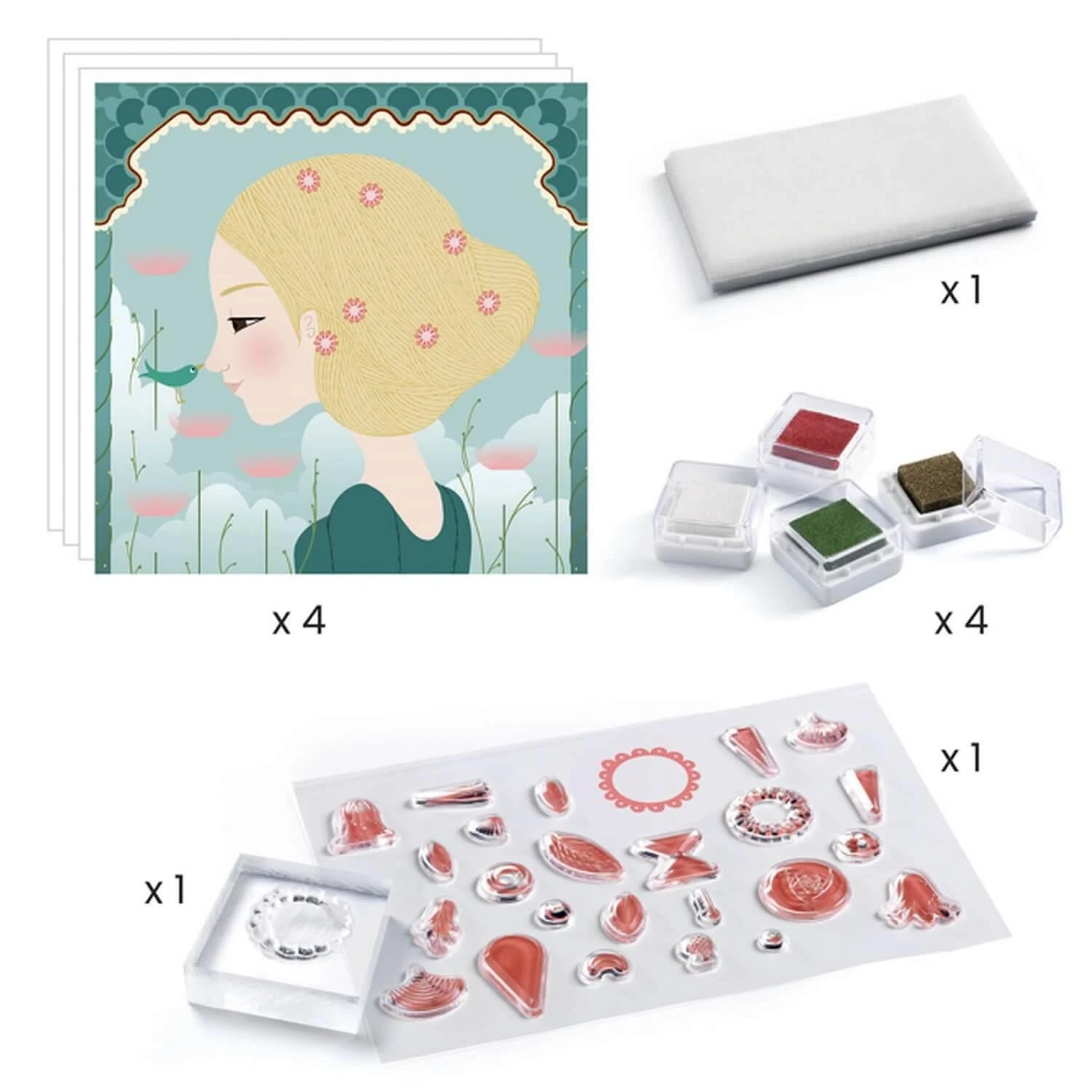 Djeco Tampons : Motifs Et Parures 6 Djeco Tampons : Motifs Et Parures – Image 4